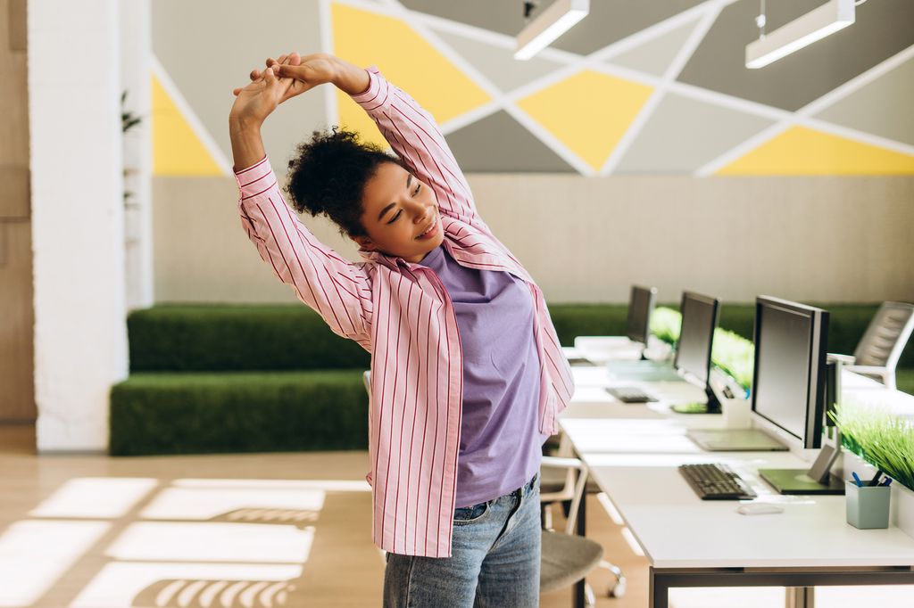 Even taking a couple of minutes away from your desk to move can be enough to reset