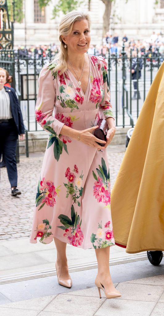 Sophie, Duchess of Edinburgh attends a service celebrating the 75th Anniversary of the NHS at Westminster Abbey on July 5, 2023 in London, England.