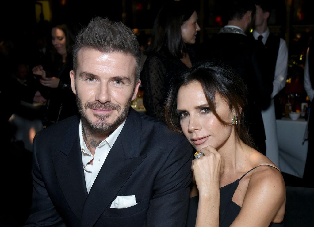 David Beckham and Victoria Beckham attend The Fashion Awards 2018