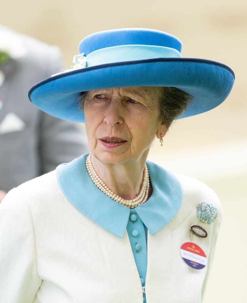 Princess Anne wrote a message to her late mother