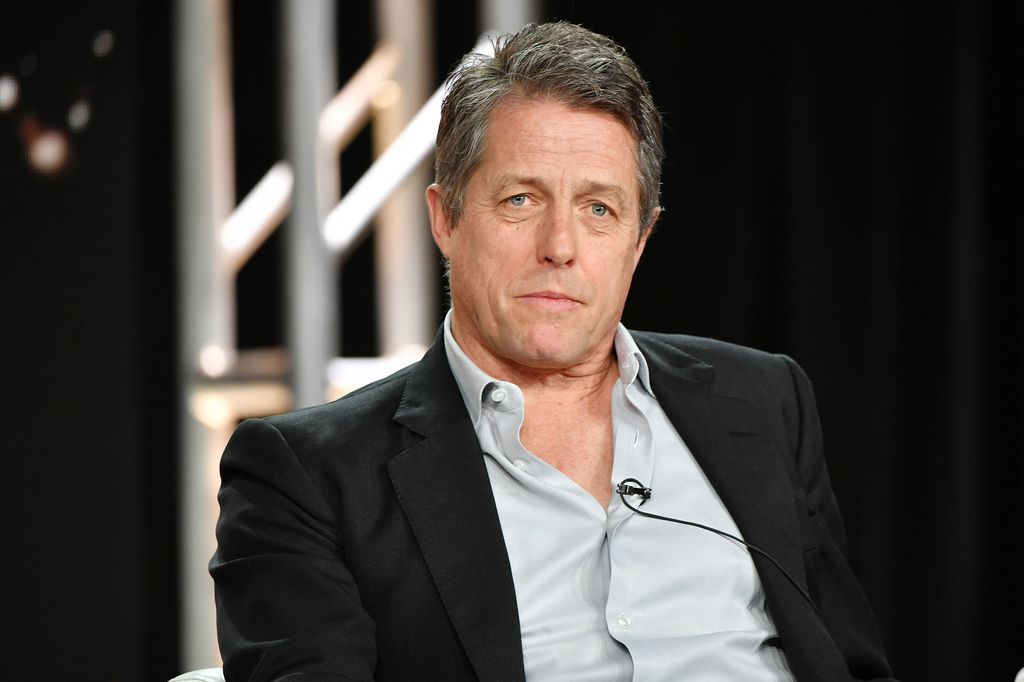 Hugh Grant of "The Undoing" speaks during the HBO segment of the 2020 Winter TCA Press Tour at The Langham Huntington, Pasadena on January 15, 2020 in Pasadena, California