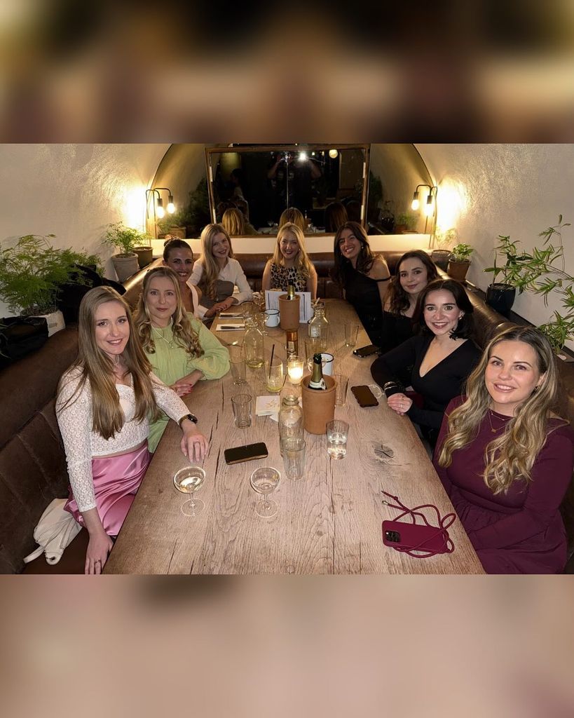 We had the most gorgeous table!
