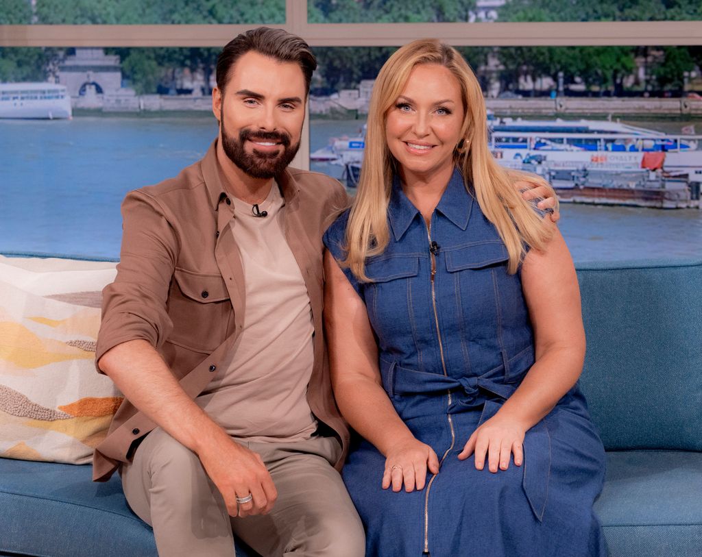 Josie Gibson presented alongside Rylan Clark 