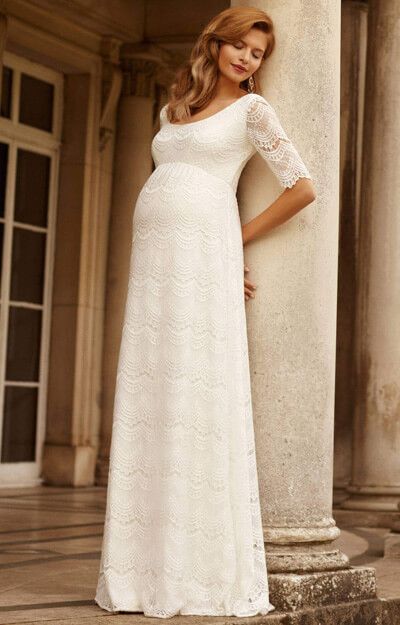 15 best maternity wedding dresses for pregnant brides 2022: Beautiful maternity  bridal looks | HELLO!