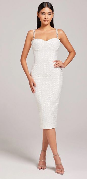 nadine merabi white dress