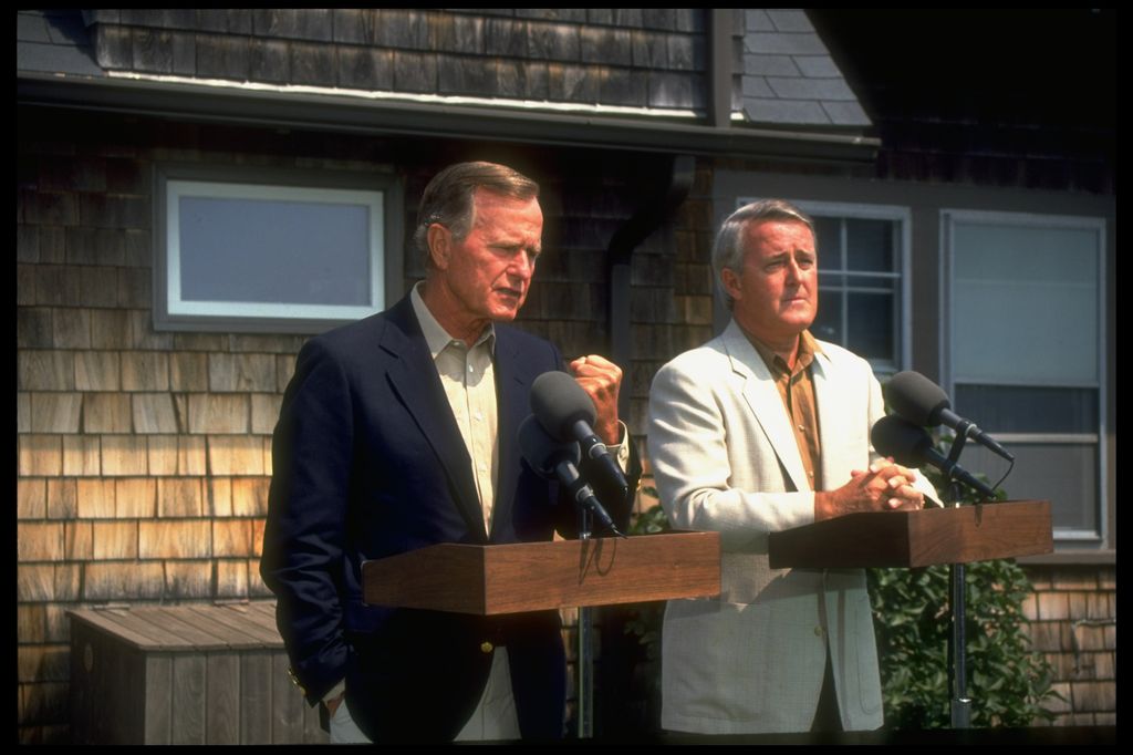 Brian Mulroney forged a friendship with President George HW Bush