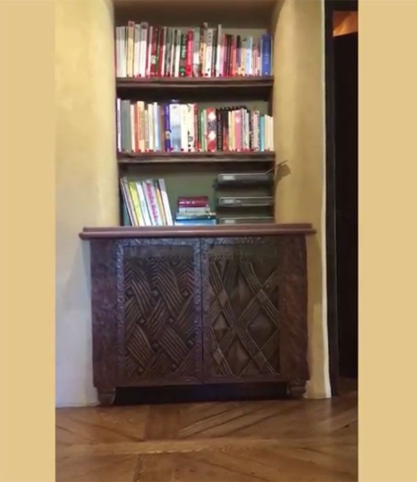 7 Will Smith house bookshelf
