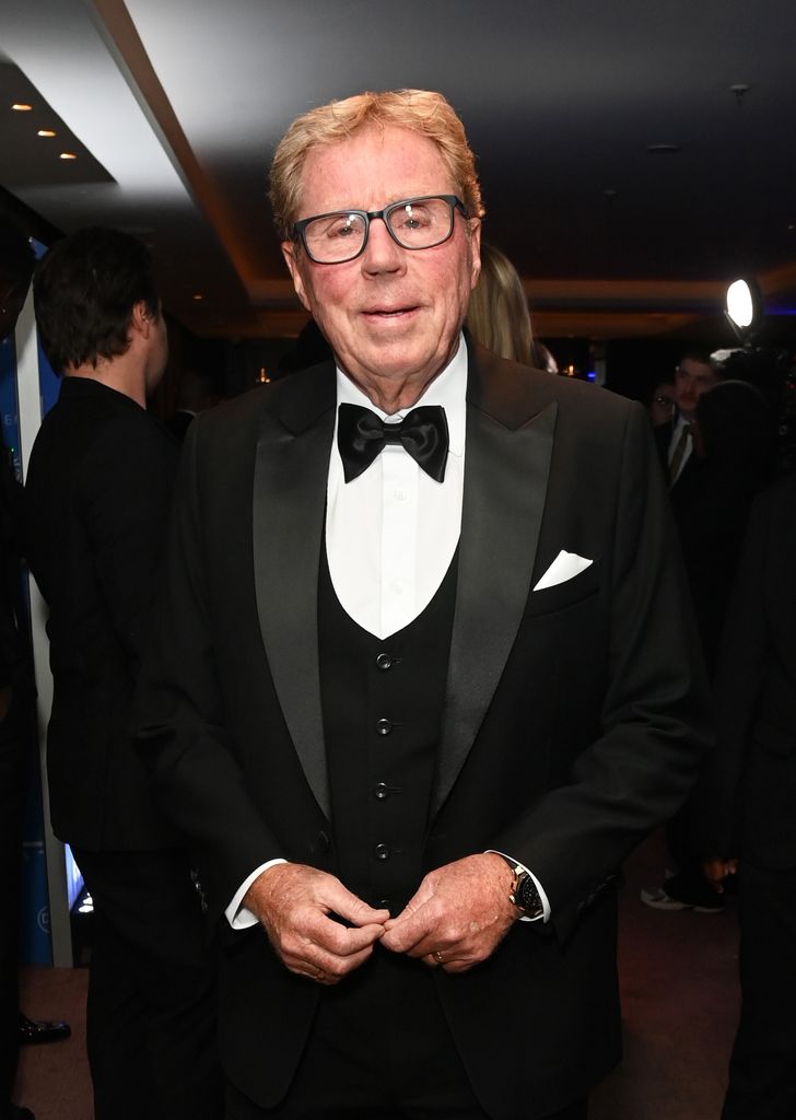 Harry Redknapp in a smart suit and tie 