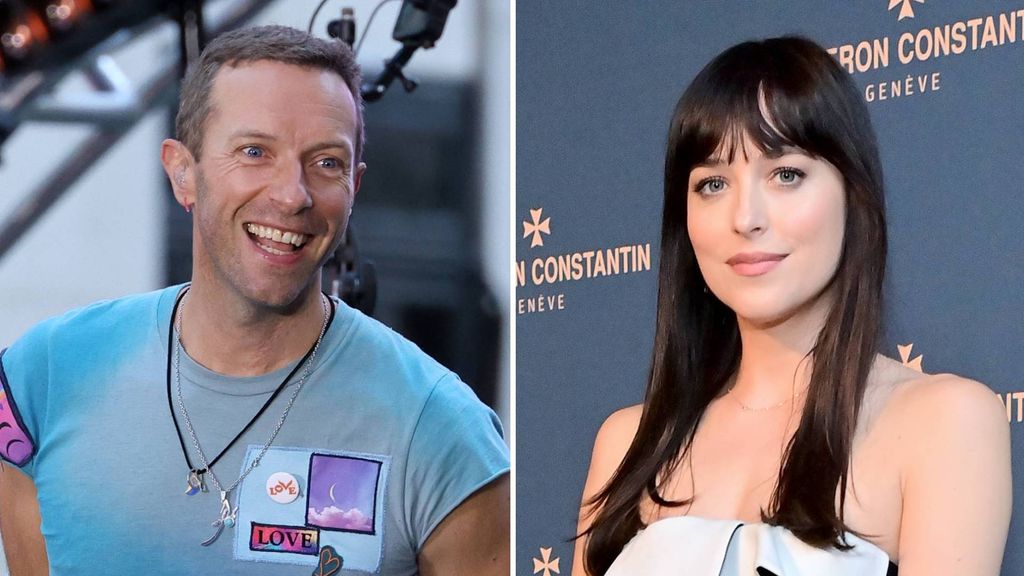 Chris Martin; Dakota Johnson