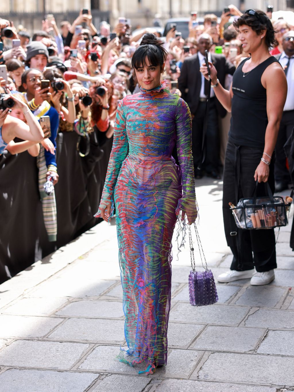 Camila Cabello at the Jean Paul Gaultier 2023 couture show