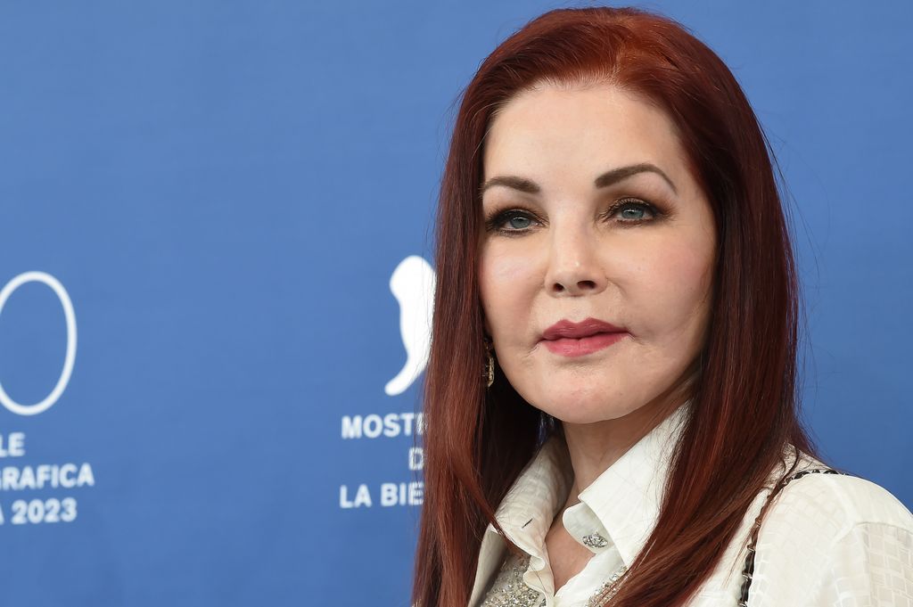 American actress Priscilla Presley at the 80 Venice International Film Festival 2023. Photocall Priscilla. Venice (Italy), September 4th, 2023