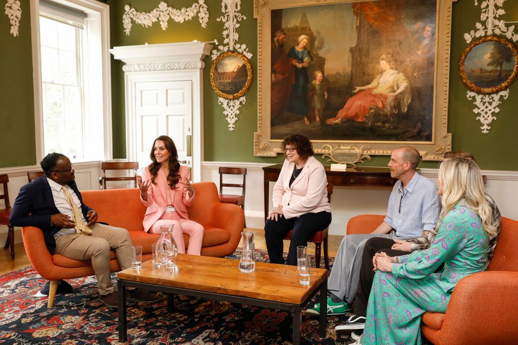 Kate Middleton speaking at the Foundling Museum London