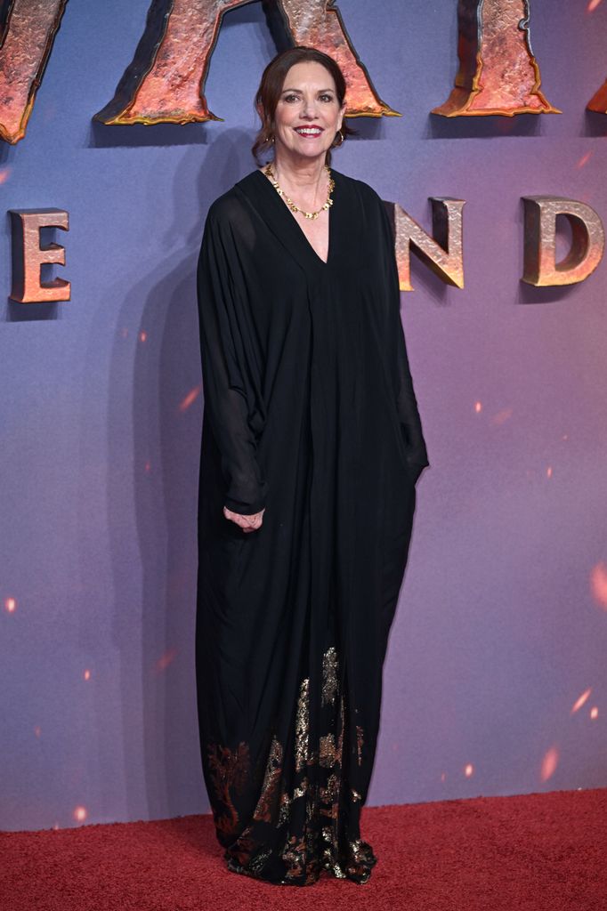 Deborah L. Scott at the "Avatar: Fire and Ash" UK Premiere