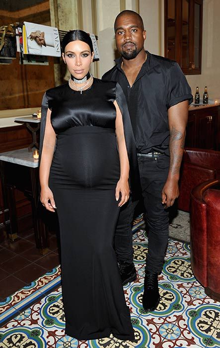 Kim Kardashian Kanye West baby