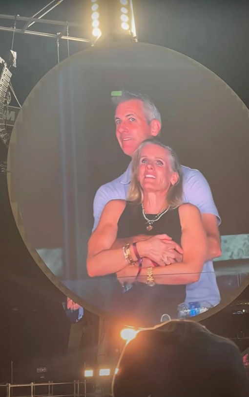 The kiss cam moment at the Coldplay concert went viral