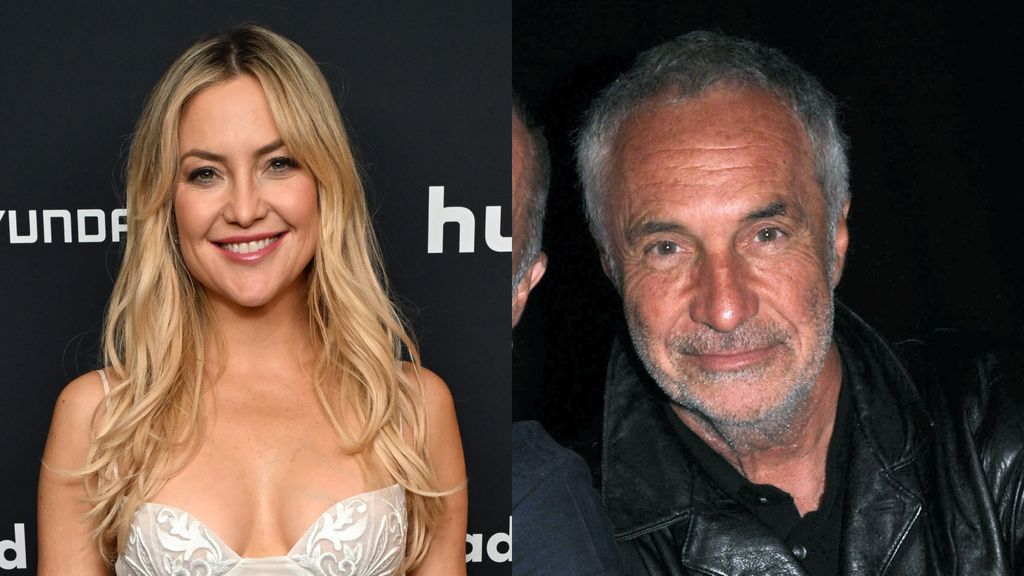 Split image of Kate Hudson and her dad Bill Hudson