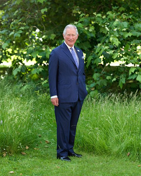prince charles in garden
