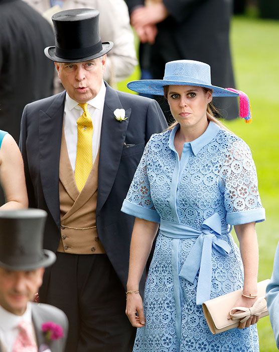 Prince Andrew Princess Beatrice Ascot