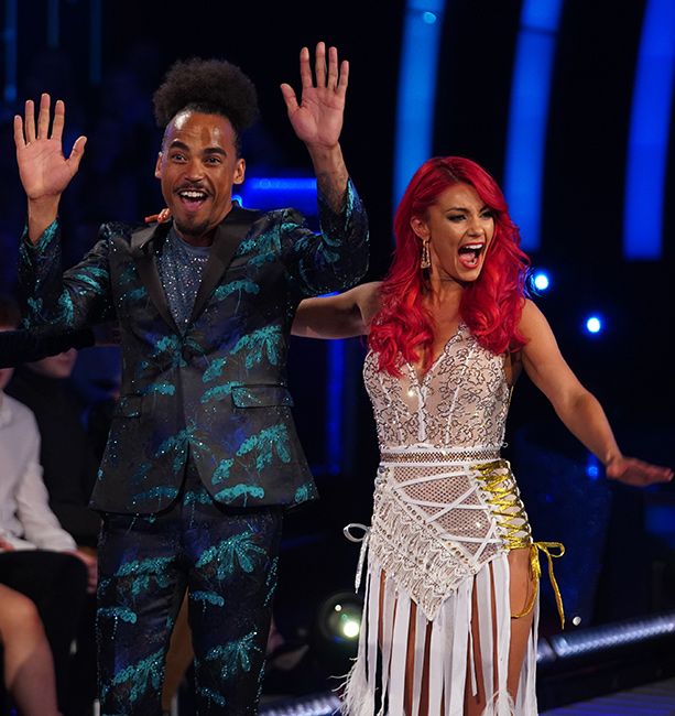 Dev Griffin and Dianne Buswell