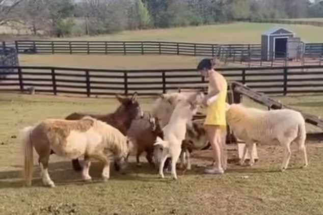 millie bobby brown and her animals