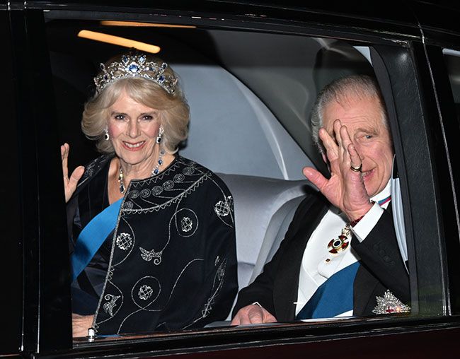 King Charles and Queen Consort Camilla attend diplomatic reception 2022