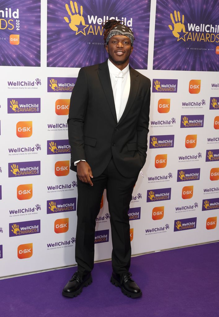 KSI attends the Wellchild Awards 2024 