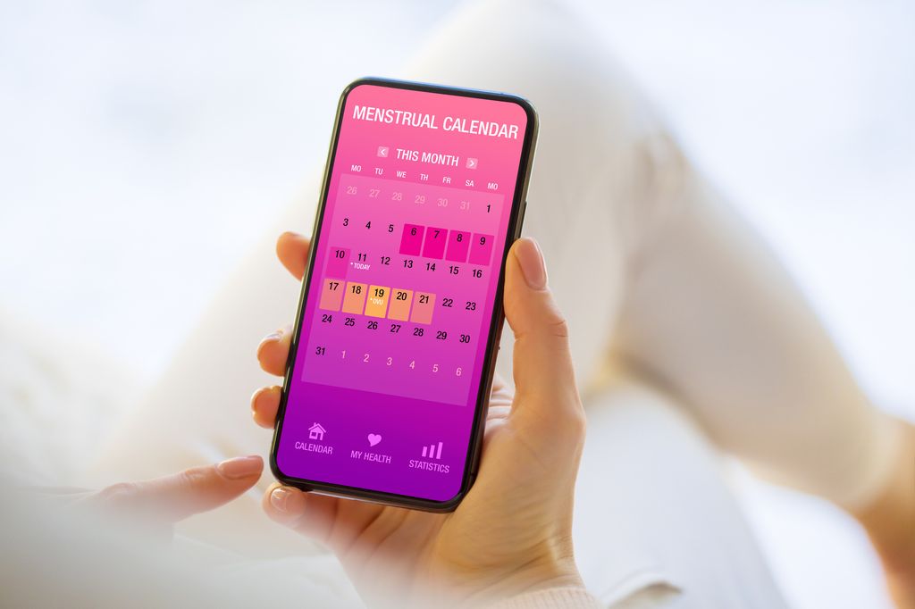 Using an app can be an effective way to log your periods and symptoms
