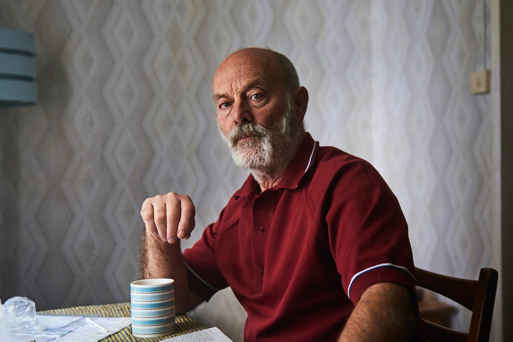 Keith Allen as Dai Williams in Steeltown Murders