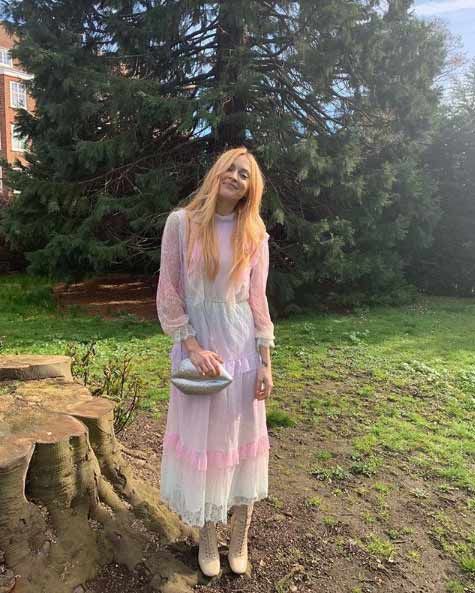 9 fearne cotton wedding outfit