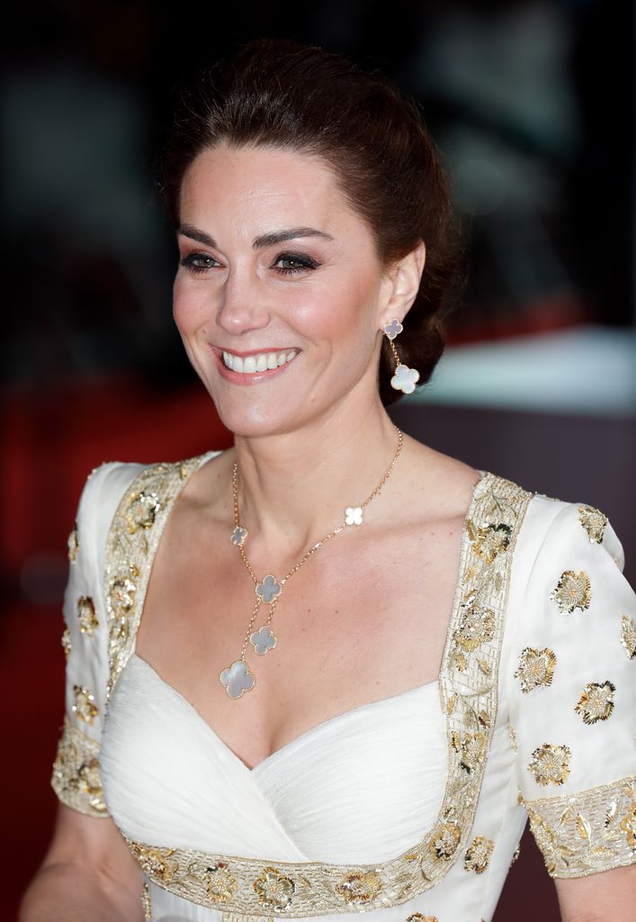 Kate Middleton at the EE British Academy Film Awards 2020 at the Royal Albert Hall on February 2, 2020