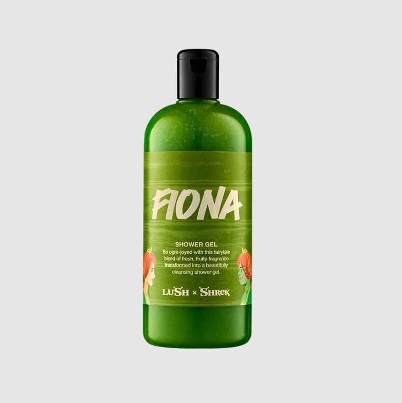 A Fiona-themed grass-scented shower gel is part of the collection