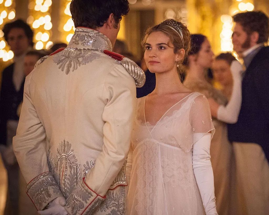 Lily James in War and Peace