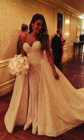 4 Sofia Vergara wedding dress