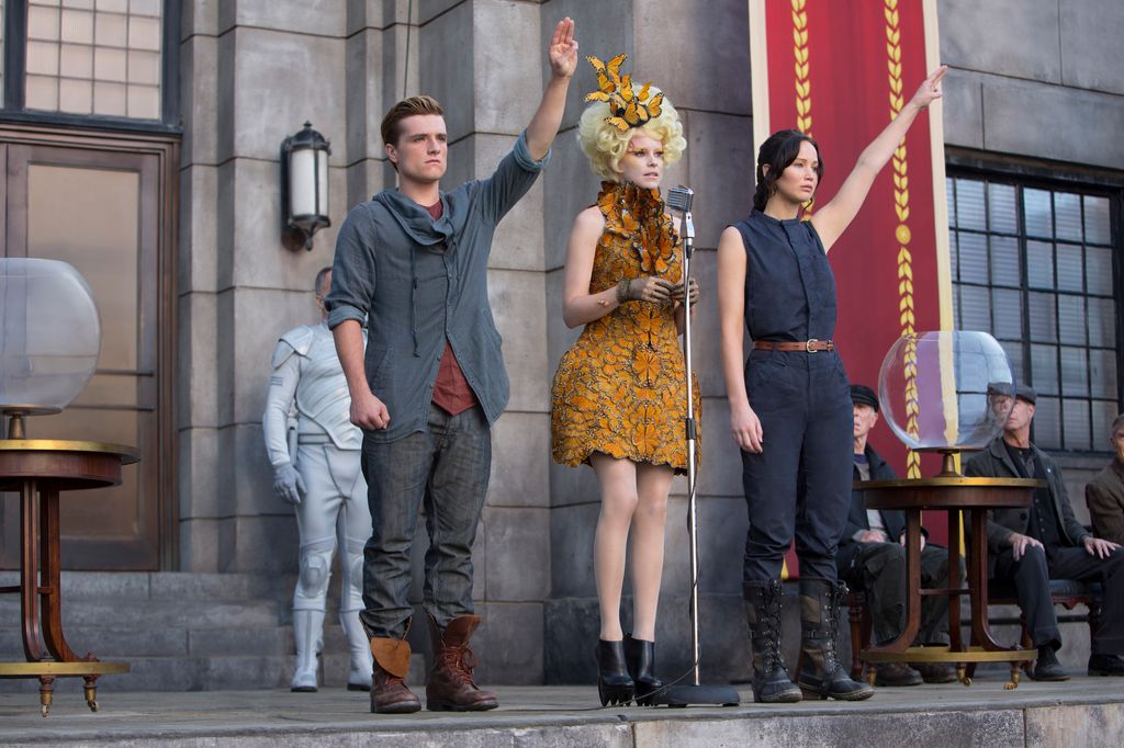 Elizabeth Banks in The Hunger Games: Catching Fire (2013)
