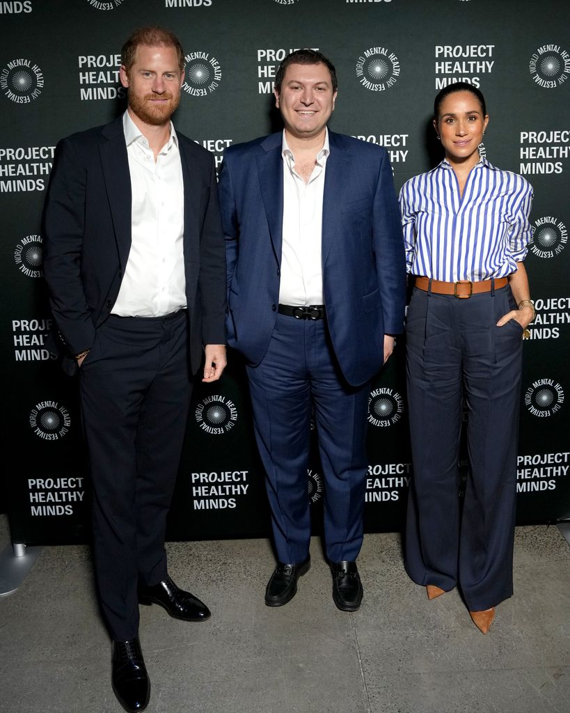 Prince Harry, Phil Schermer, and Meghan