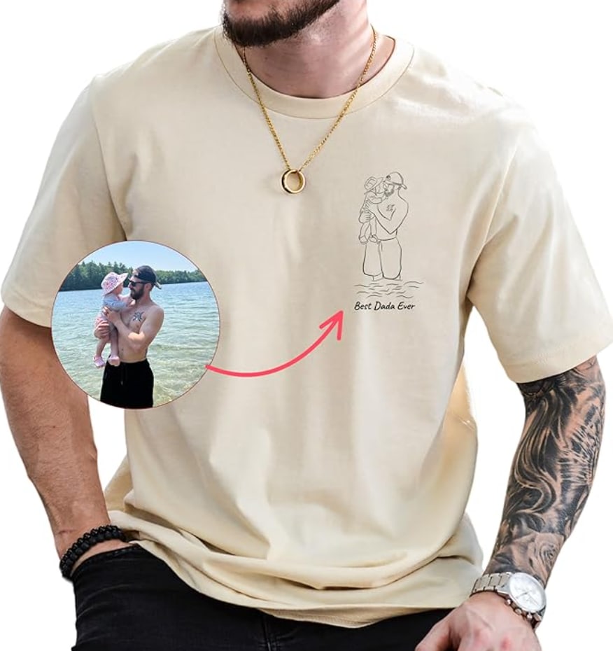 NAZENTI Custom Bootleg Dad Bootleg Rap Tee, Personalized T-Shirts.