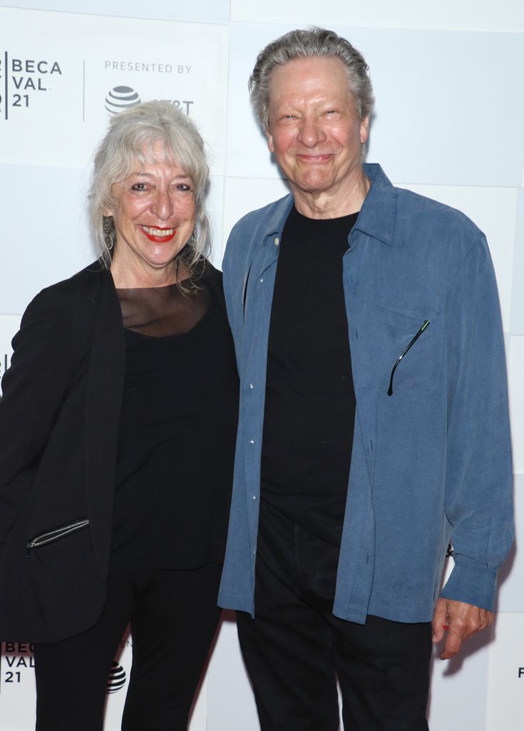 Chris Cooper and his wife Marianne on the red carpet