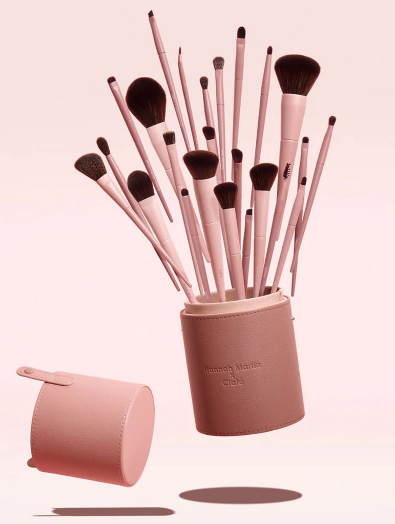 pink brush set for women
