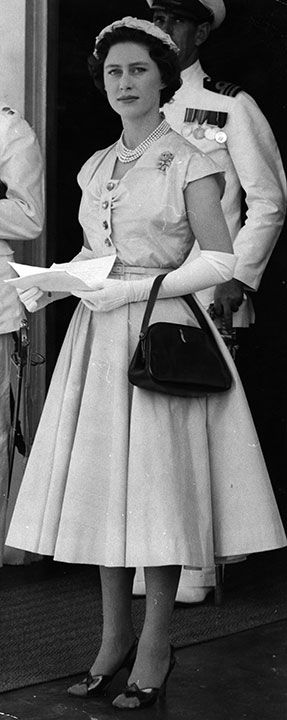 Princess Margaret pictured in 1955