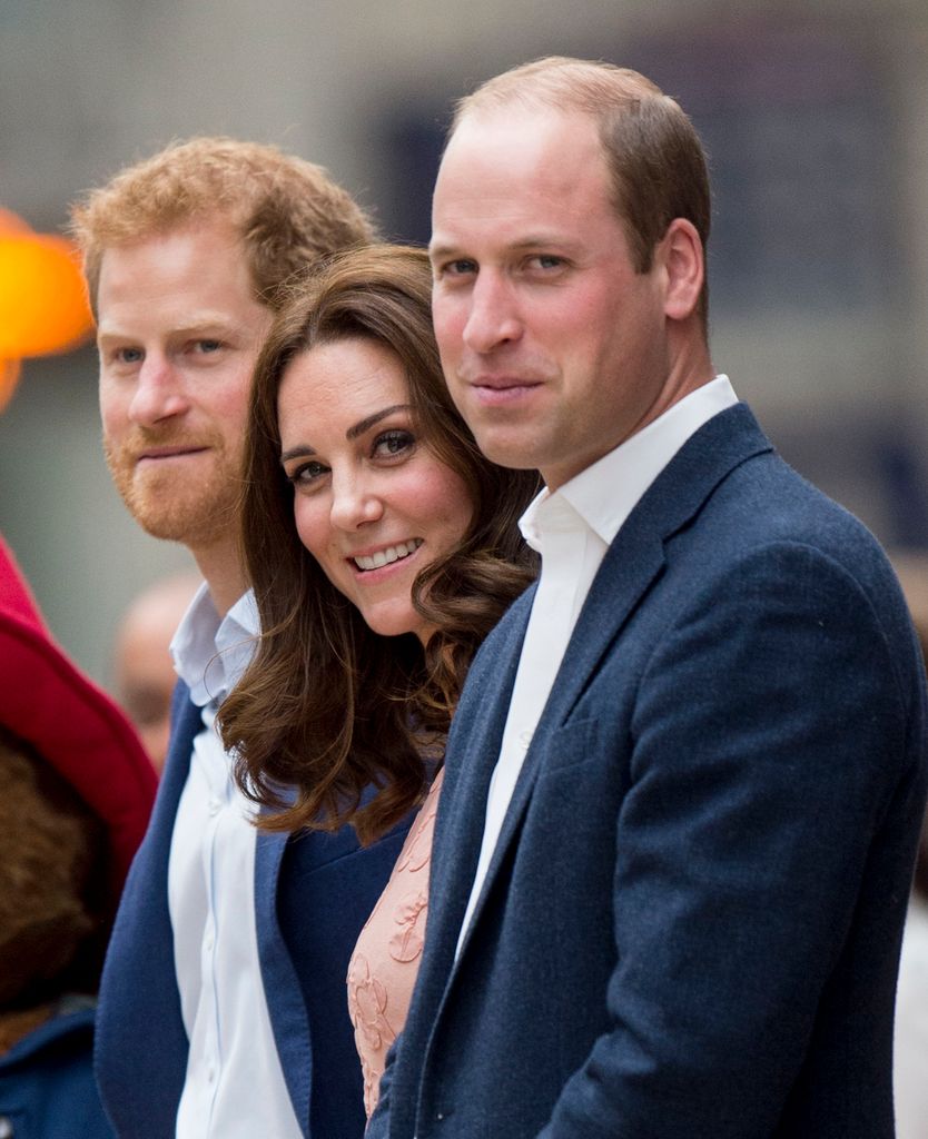 harry, kate and william 
