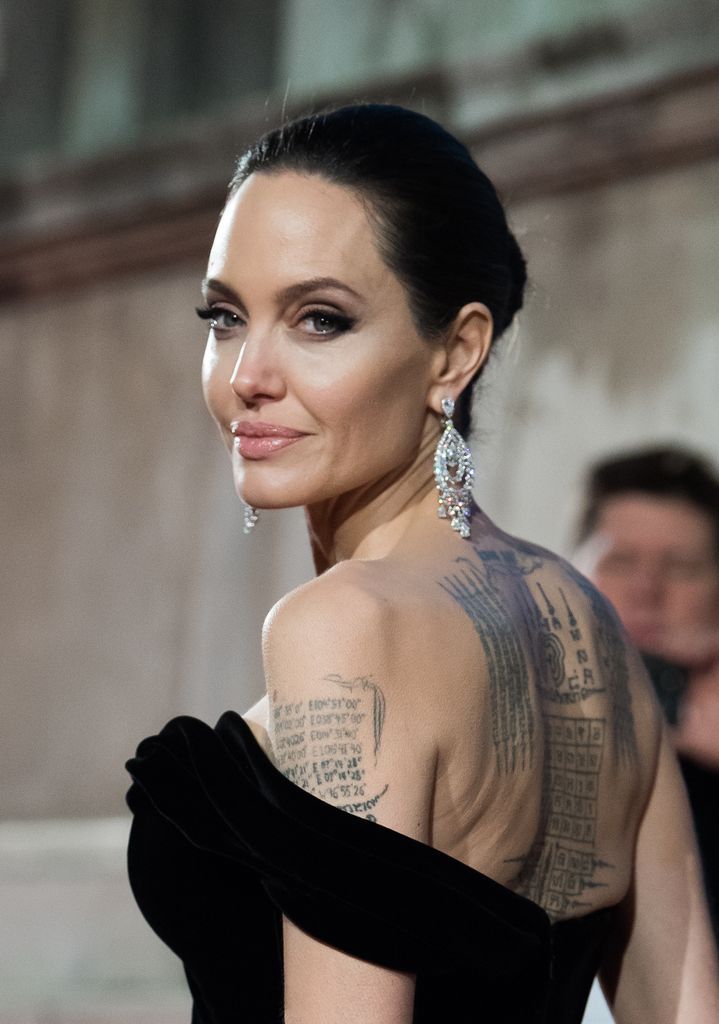 Angelina Jolie tattoos