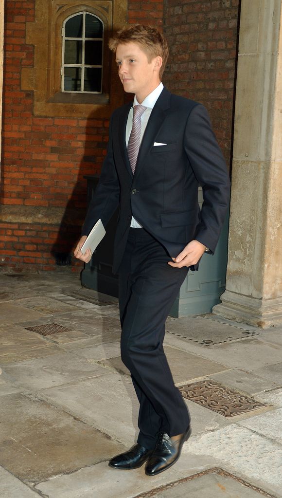Hugh Grosvenor at Prince George's christening in 2013
