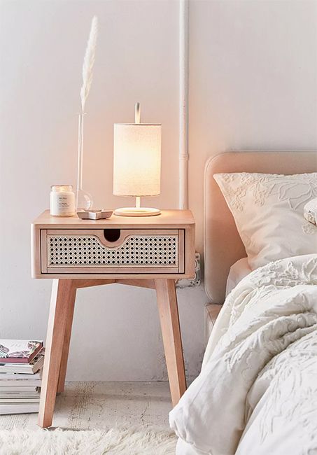 Rattan bedside table urban outfitters