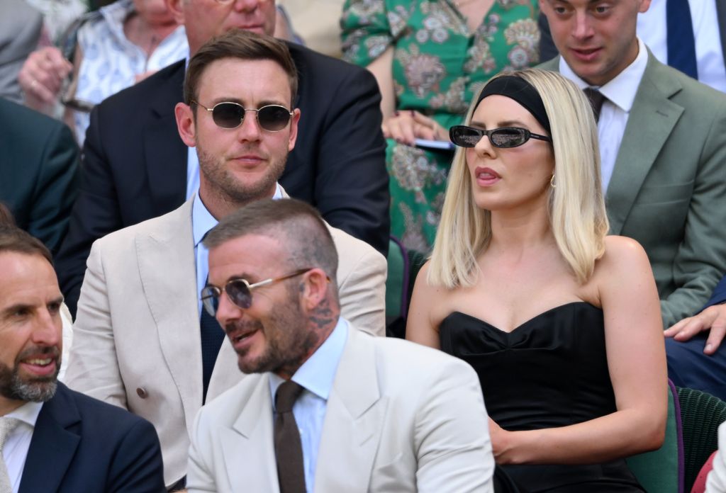 Stuart Broad and Mollie King