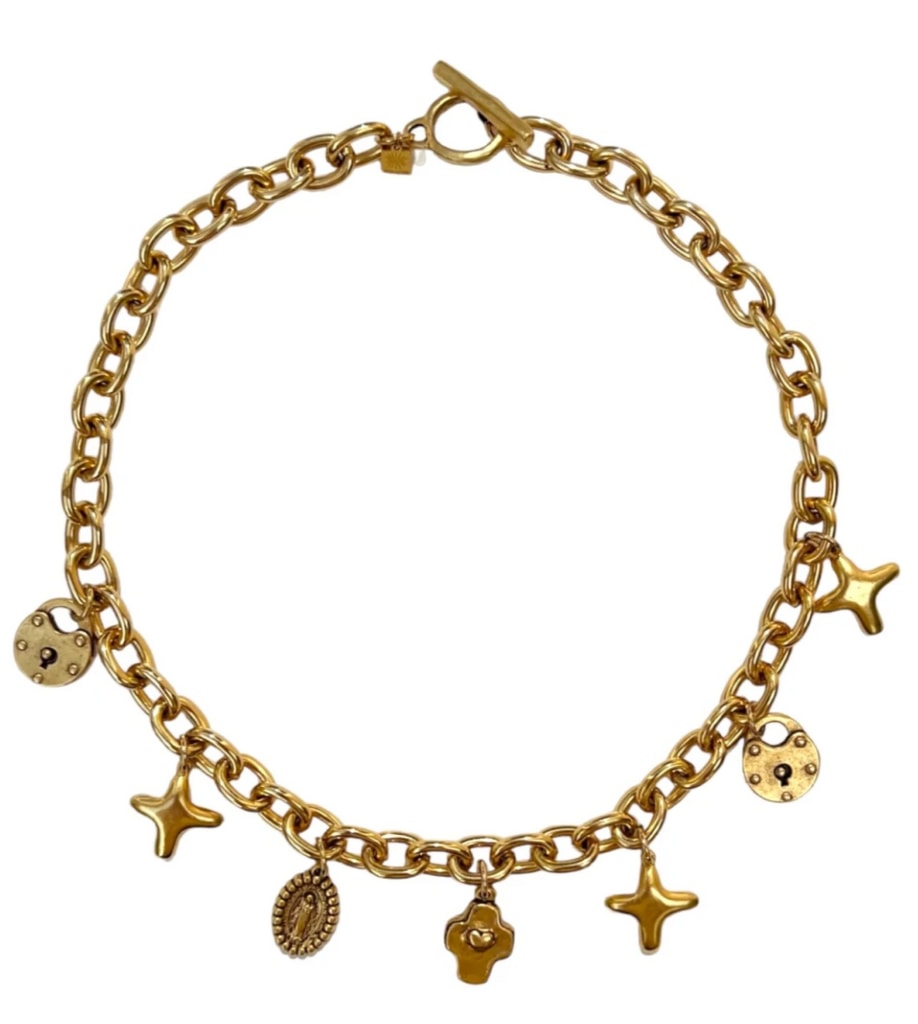 Sccollection  Lucky Gold Charm Necklace