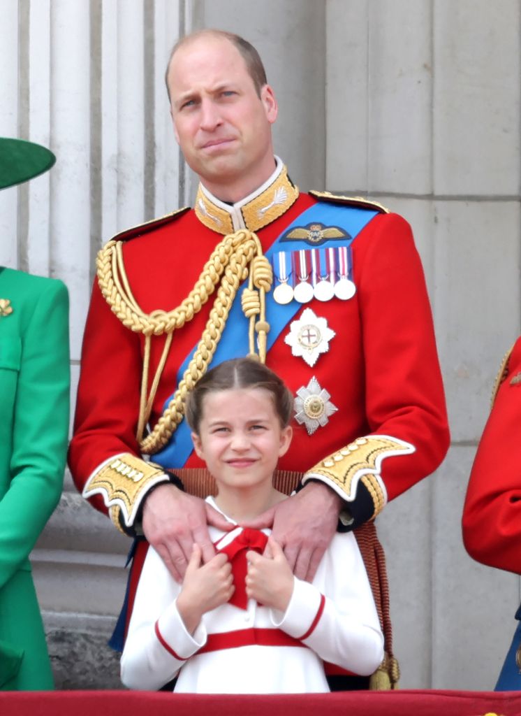 Princess Charlotte and Prince William