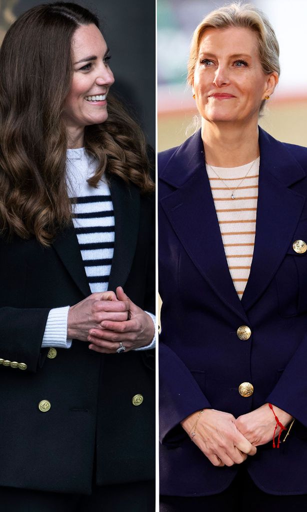 duchess sophie and princess kate blazers