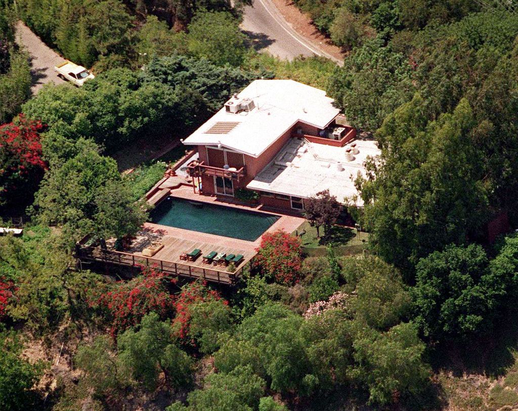 Jack Nicholson's Beverly Hills home in 1996