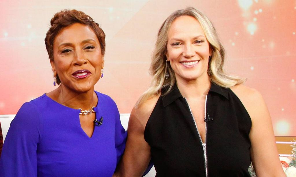 gma robin roberts partner amber cancer update