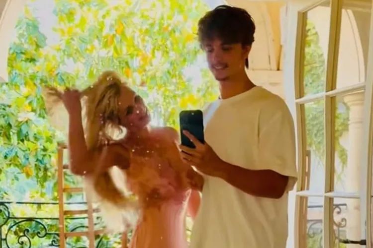 Britney with son Jayden